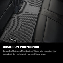 Load image into Gallery viewer, Husky Liners 15-17 Ford F-250 Super Duty Crew Cab X-Act Contour Black Front Floor Liners - GTR Auto
