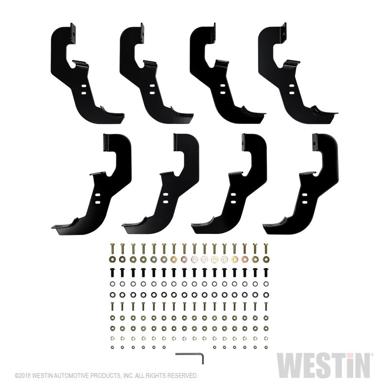 Westin 2019 Chevrolet Silverado/Sierra 1500 CC (5.5ft) PRO TRAXX 5 WTW Oval Nerf Step Bars - SS - GTR Auto