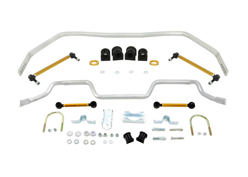 Whiteline 05-14 Ford Mustang (Incl. GT) Front & Rear Sway Bar Kit - GTR Auto