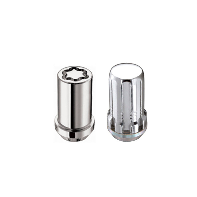McGard SplineDrive Tuner 8 Lug Install Kit w/Locks & Tool (Cone) M14X1.5 / 22mm Hex - Chrome - GTR Auto