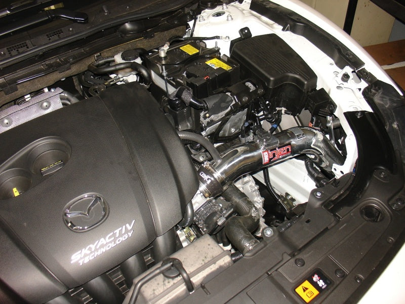 Injen 14-15 Mazda 6 2.5L 4cyl Black Cold Air Intake w/ MR Tech & Air Fusion - GTR Auto