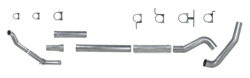 Diamond Eye KIT 5in TB MFLR RPLCMENT PIPE SGL ALUM 94-97 5 7 3L F250/F350 PWRSTROKE NFS W CARB STDS - GTR Auto