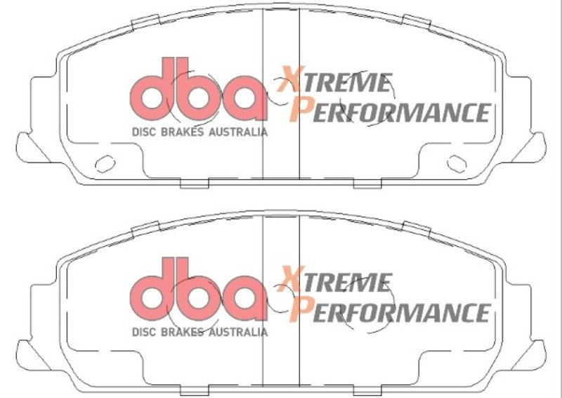 DBA 08-09 Pontiac G8 3.6 Base/6.0 XP650 Front Brake Pads - GTR Auto