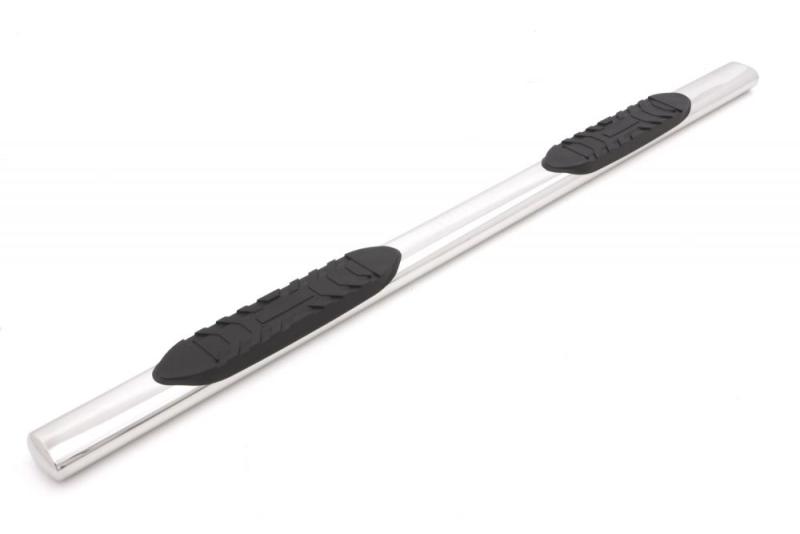 Lund 03-09 Dodge Ram 2500 Quad Cab 5in. Oval Straight SS Nerf Bars - Polished - GTR Auto