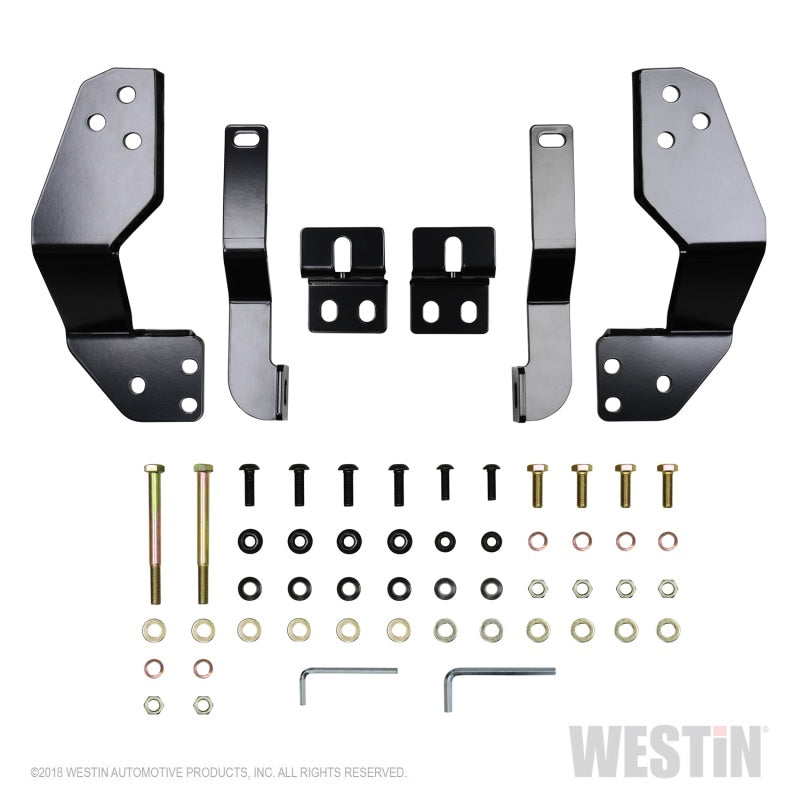 Westin 19-21 GMC Sierra 1500 HDX Grille Guard - Black - GTR Auto