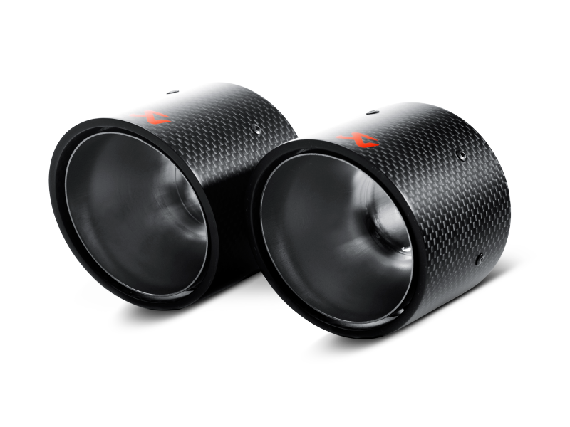Akrapovic 07-14 MINI Cooper S (R56) / Cooper S Cabrio (R57) Tail Pipe Set (Carbon) - GTR Auto