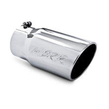 Load image into Gallery viewer, MBRP Universal Tip 6 O.D. Angled Rolled End 5 inlet 12 length - GTR Auto