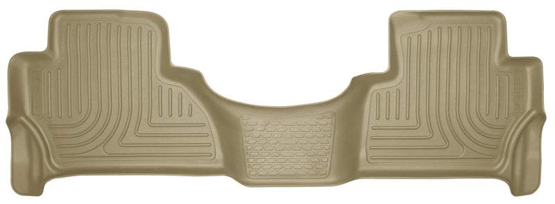 Husky Liners 15-18 Cadillac Escalade WeatherBeater 2rd Row Tan Floor Liner - GTR Auto