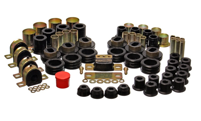 Energy Suspension 81-87 Chevy/GMC 2WD 1/2 Ton PickUp Black Hyper-flex Master Bushing Set - GTR Auto