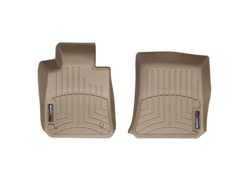 WeatherTech 08+ BMW 1-Series (E82/E88) Front FloorLiner - Tan - GTR Auto