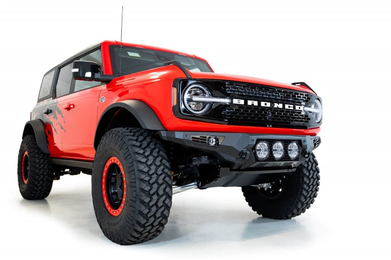 Addictive Desert Designs 21-22 Ford Bronco Bomber Front Bumper (w/ 3 Rigid 360 Mounts) - GTR Auto