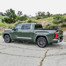 Load image into Gallery viewer, Westin 2022+ Toyota Tundra Crew Max Outlaw Nerf Step Bars - Textured Black - GTR Auto