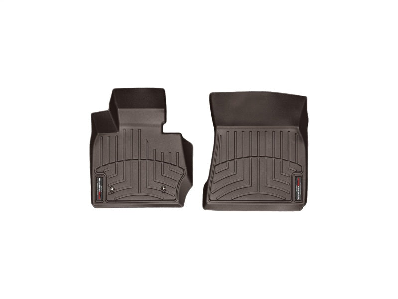 WeatherTech 2011+ BMW X3 Front FloorLiner - Cocoa - GTR Auto