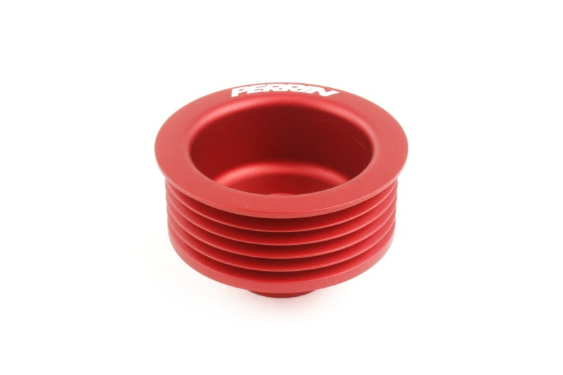 PERRIN 02-05 Subaru WRX / 04-06 STI / 93-11 Impreza Lightweight Alternator Pulley - Red - GTR Auto