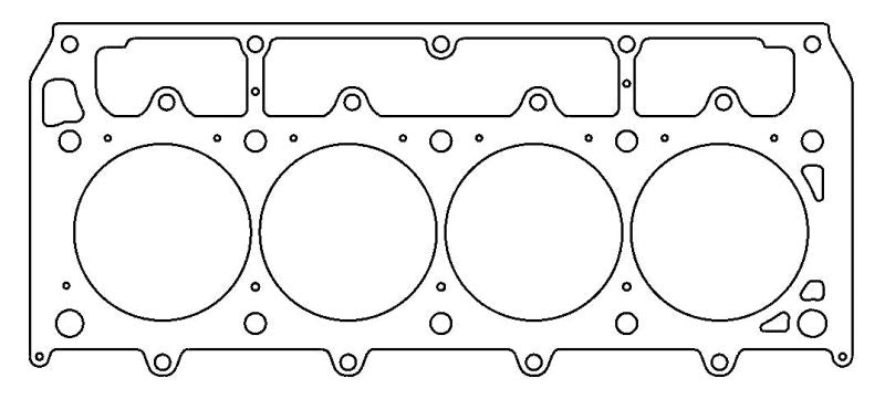 Cometic GM LSX McLaren 4.125in Bore .040 inch MLS Head Gasket - Left C5934-040