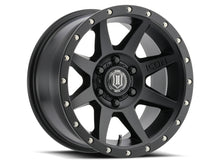Load image into Gallery viewer, ICON Rebound 17x8.5 6x120 0mm Offset 4.75in BS 67mm Bore Satin Black Wheel - GTR Auto