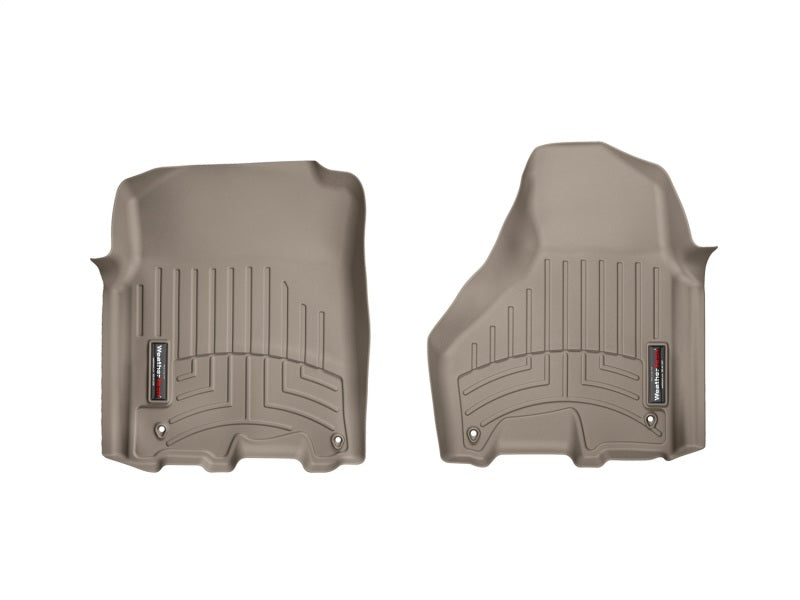 WeatherTech 12+ Dodge Ram 1500 Front FloorLiner - Tan - GTR Auto