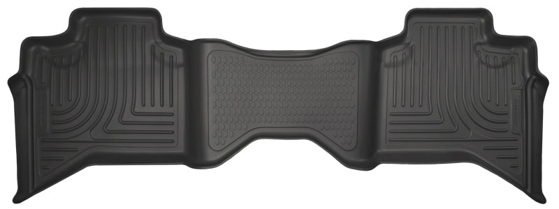 Husky Liners 02-08 Dodge Ram 1500 Crew Cab WeatherBeater Black 2nd Seat Floor Liners - GTR Auto