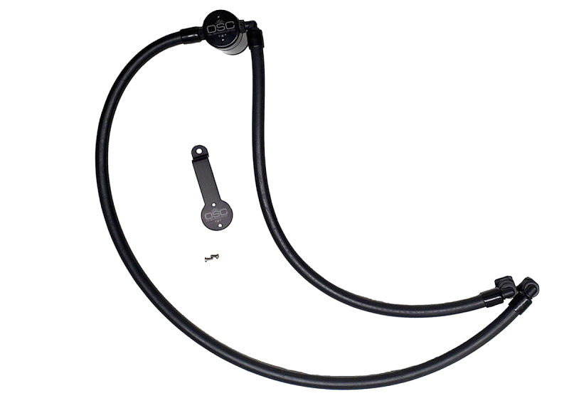 J&amp;L 20-25 Jeep Wrangler 2.0L Driver Side Oil Separator 3.0 - Black Anodized - GTR Auto
