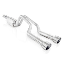 Load image into Gallery viewer, Stainless Works 2006-09 Trailblazer SS 6.0L 2-1/2in Chambered Exhaust Y-Pipe Center Bumper Exit