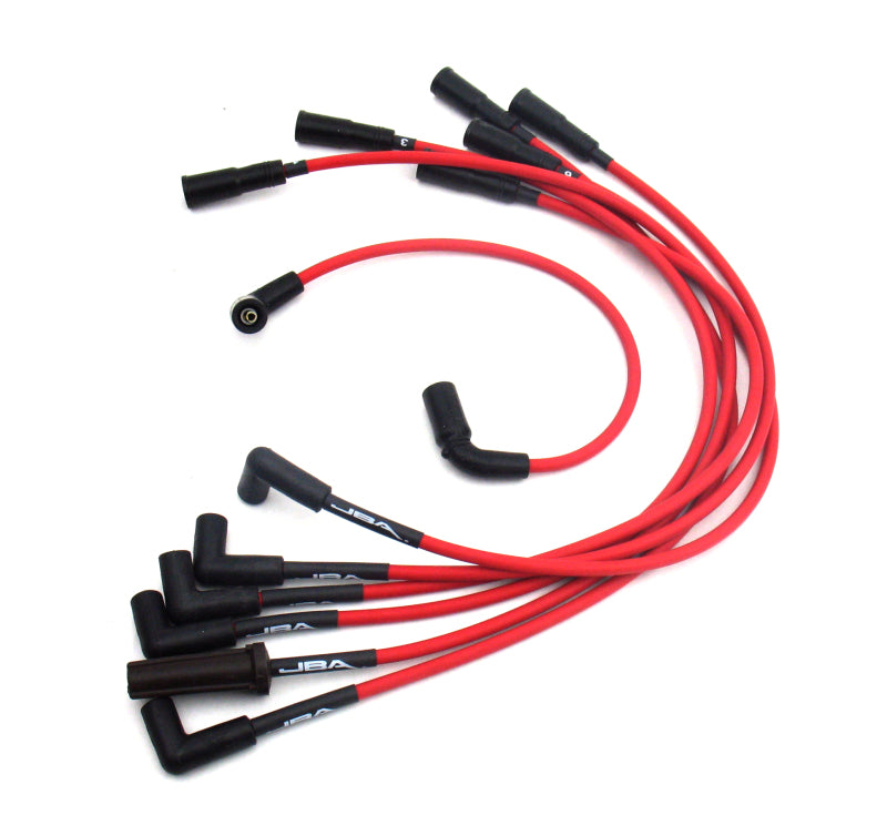 JBA 96-03 GM 4.3L Truck Ignition Wires - Red - GTR Auto