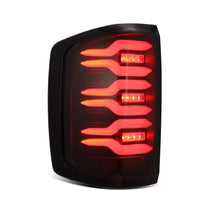 Load image into Gallery viewer, AlphaRex 14-18 Chevrolet Silverado Luxx-Series LED Tail Lights Black w/Activ Light/Seq Signal - GTR Auto