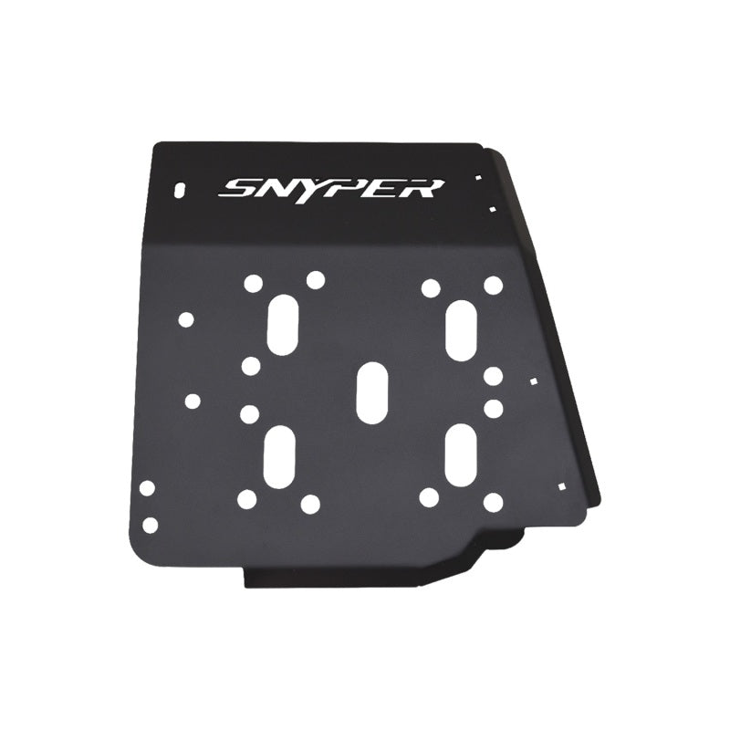 Westin/Snyper 07-17 Jeep Wrangler Transfer Case Skid Plate - Textured Black - GTR Auto
