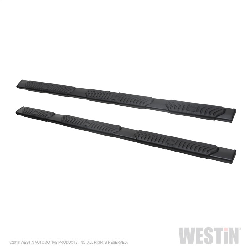 Westin 2019 Chevrolet Silverado/Sierra 1500 Crew Cab (5.5ft) R5 Modular Nerf Step Bars - Black - GTR Auto