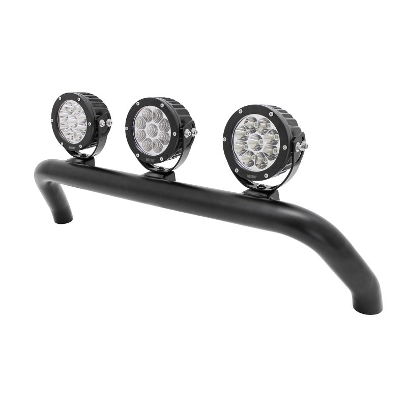 Westin/Snyper 07-17 Jeep Wrangler Snyper Bumper Mount Light Bar - Textured Black - GTR Auto
