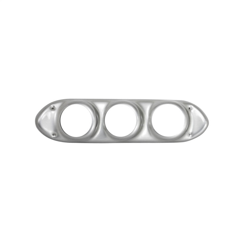 Autometer 62-65 Chevy Nova (Fits 2 3-3/8in.& 4 2-1/16in. Instruments) Gauge Mount Direct Fit Silver - GTR Auto