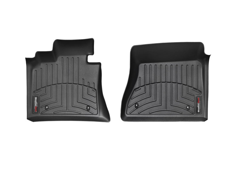 WeatherTech 11+ BMW 5-Series Front FloorLiner - Black - GTR Auto