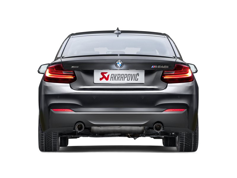 Akrapovic 16-17 BMW M240i (F22 F23) Evolution Line Cat Back (SS) w/ Carbon Tips (Req. Link Pipe) - GTR Auto