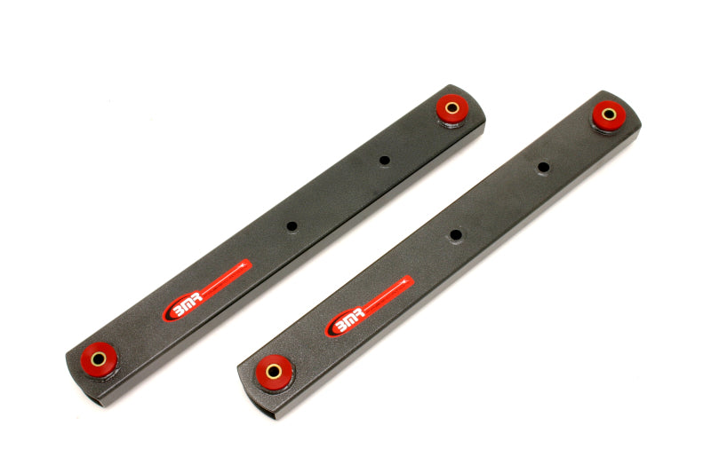 BMR 64-72 A-Body Non-Adj. Boxed Lower Control Arms (Polyurethane) - Black Hammertone - GTR Auto