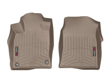 Load image into Gallery viewer, WeatherTech 2016+ Honda Civic Sedan Front FloorLiner - Tan