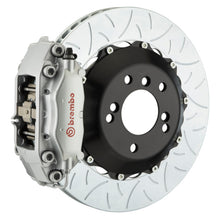 Load image into Gallery viewer, Brembo 04-08 S4/06-08 A4 Rear GT BBK 4 Piston Cast 2pc 345x28 2pc Rotor Slotted Type3-Silver