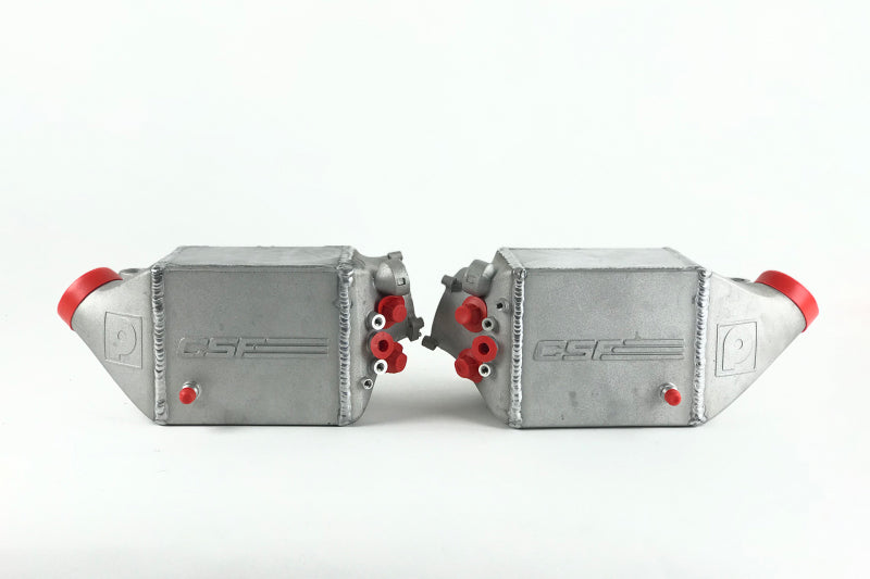 CSF 12-16 BMW M5 (F10) / 12-18 BMW M6 (F06/F12/F13) Twin Charge-Air-Cooler Set - Raw Finish - GTR Auto