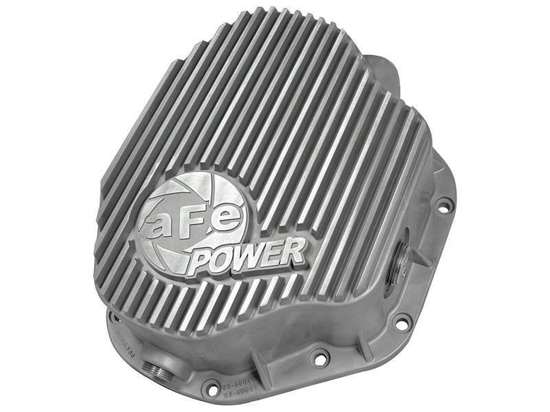 aFe Rear Differential Cover (Raw; Street Series); Dodge Diesel Trucks 94-02 L6-5.9L (td) - GTR Auto