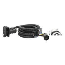 Load image into Gallery viewer, Curt 99-18 Ram 2500 10ft Custom Wiring Harness Extension (Adds 7-Way RV Blade to Truck Bed)