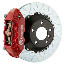 Load image into Gallery viewer, Brembo 12-16 991.1 C2S Rear GT BBK 4 Piston Cast 380x28 2pc Rotor Slotted Type3-Red