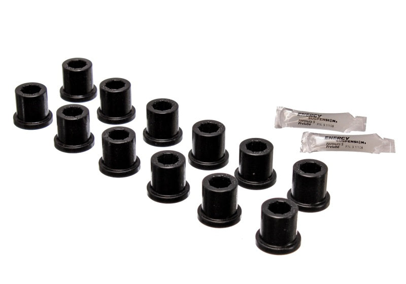 Energy Suspension Rear Spring & Shackle Bushing - Black - GTR Auto