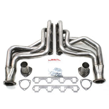 Load image into Gallery viewer, JBA 65-73 Ford Mustang 260-351W (w/Mustang II Suspension) 1-3/4in Primary Raw 409SS Long Tube Header - GTR Auto
