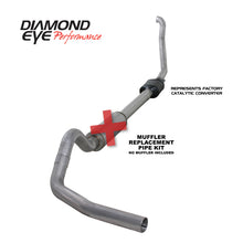 Load image into Gallery viewer, Diamond Eye KIT 4in MFLR RPLCMENT PIPE TB SGL ALUM 94-97 5 7 3L F250/F350 PWRSTROKE NFS W CARB STDS - GTR Auto