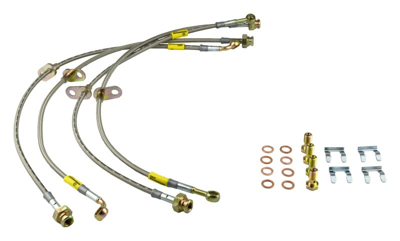 Goodridge 12-15 Chevrolet Camaro (ZL1 Only) Stainless Steel Brake Line Kit - GTR Auto