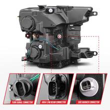 Load image into Gallery viewer, ANZO 2018-2020 Ford F-150 Projector Headlight w/ Plank Style Switchback Black Housing - GTR Auto