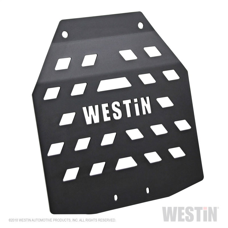 Westin/Snyper 18-21 Jeep Wrangler JL Transfer Case Skid Plate - Textured Black - GTR Auto