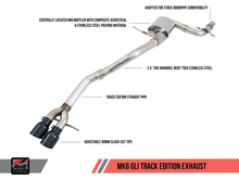 Load image into Gallery viewer, AWE Tuning Mk6 GLI 2.0T - Mk6 Jetta 1.8T Track Edition Exhaust - Diamond Black Tips - GTR Auto