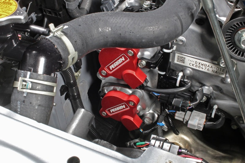 PERRIN 13-25 Subaru BRZ / Scion FR-S / Toyota 86 & GR86 Cam Solenoid Cover - Red