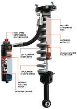 Load image into Gallery viewer, FOX 05+ Toyota Tacoma Performance Elite 2.5 Series Shock Front 2in Lift - GTR Auto