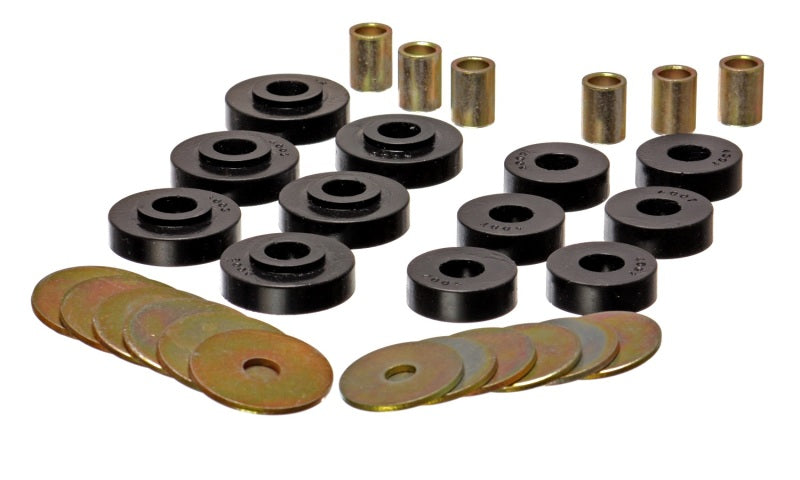 Energy Suspension GM Corvette Black Body Mount Set - GTR Auto