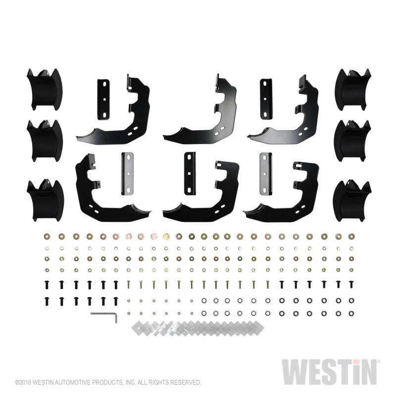 Westin 19-20 Ram 1500 Quad Cab (Excludes Ram 1500 Classic) PRO TRAXX 4 Oval Nerf Step Bars - Black - GTR Auto